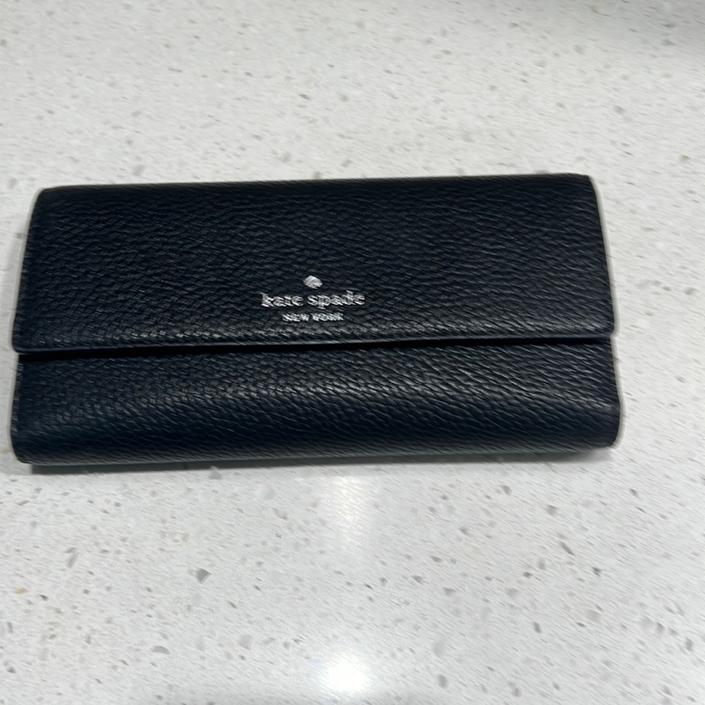 Kate Spade black wallet